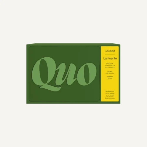 Quo Coffee ROSADO Colombia filter