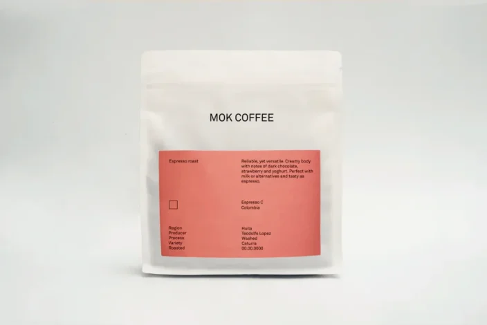 MOK Coffee Espresso C, Colombia, Teodolfo Lopez