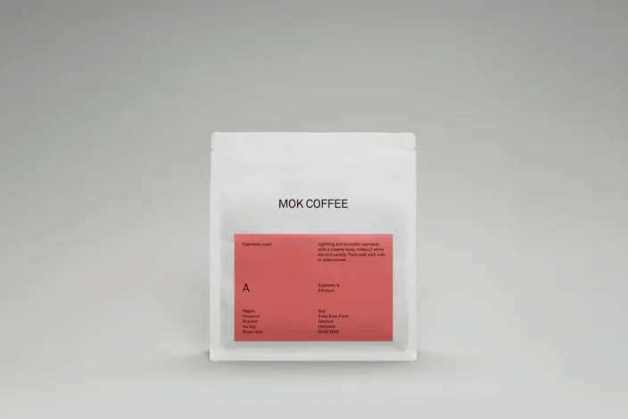 MOK Coffee Espresso A, Ethiopia, Suke Quto