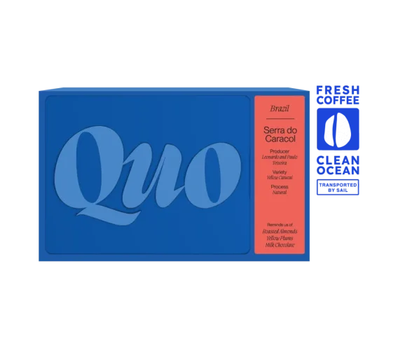 Quo Coffee Serra do Caraco Brazil espresso
