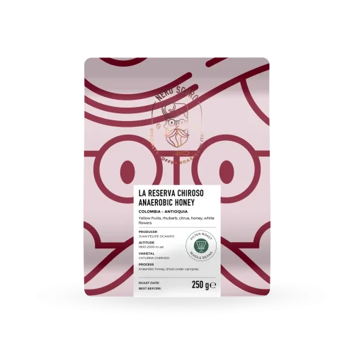 NERO SCURO Coffee COLOMBIA La Reserva Chiroso Anaerobic Honey filter