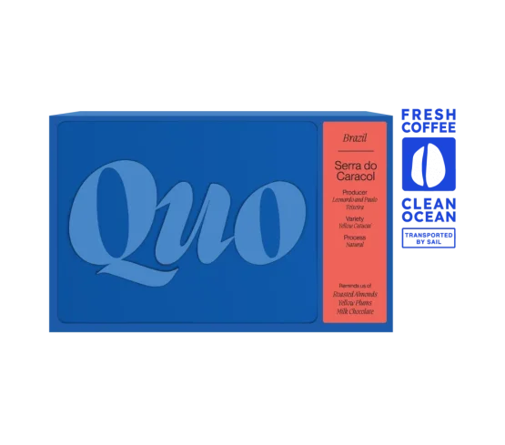 Quo Coffee Serra do Caraco Brazil espresso
