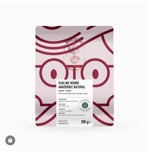 NERO SCURO Coffee KENYA Pauline Mumbi Anaerobic Natural filter NERO SCURO Coffee KENYA Pauline Mumbi Anaerobic Natural filter