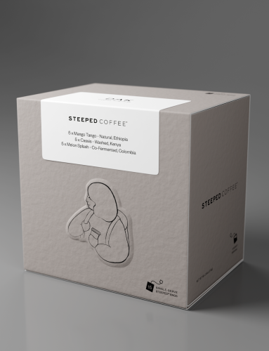 DAK COFFEE ROASTERS STEEPED Ethiopia, Kenya, Colombia